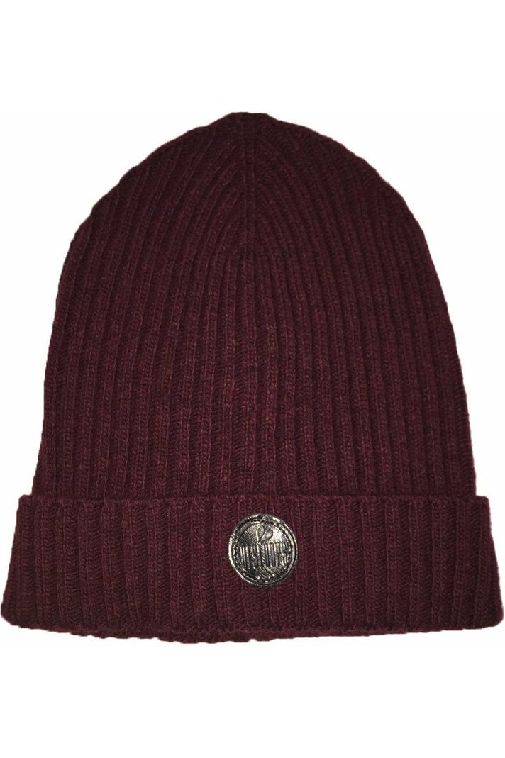 Mixed roll-up beanie