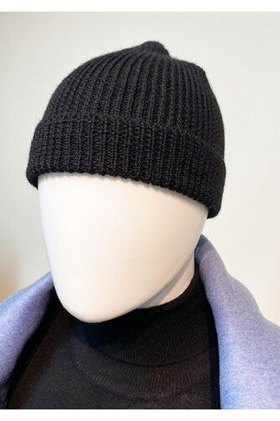 Baby alpaca fiber beanie