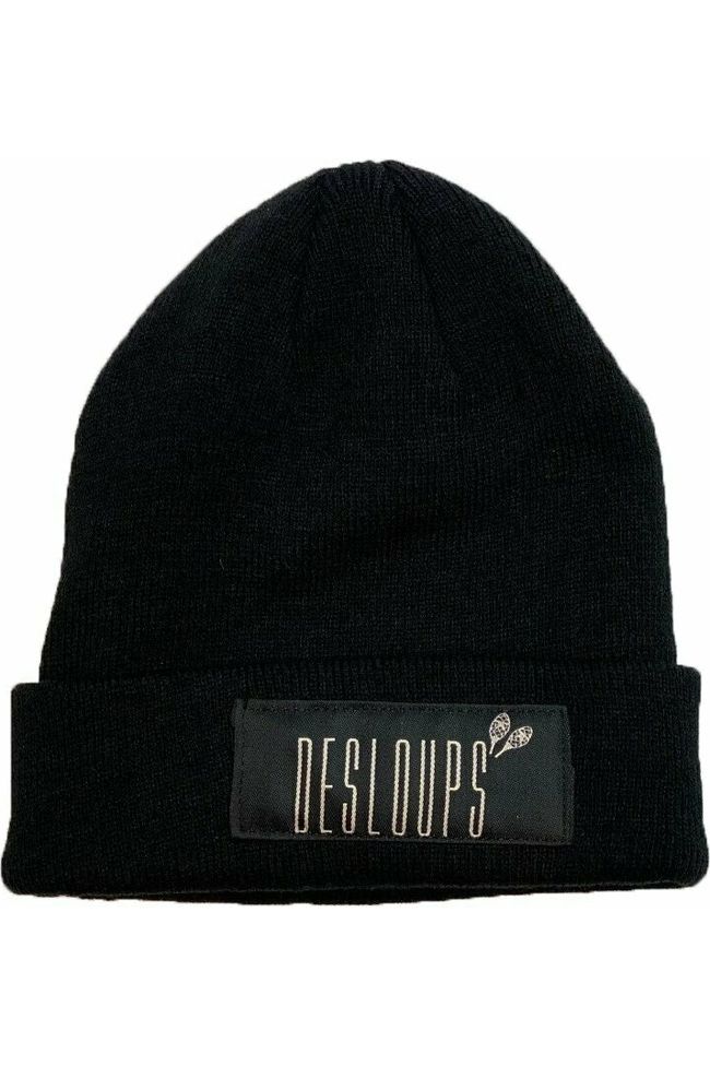 Brimmed beanie with DESLOUPS logo