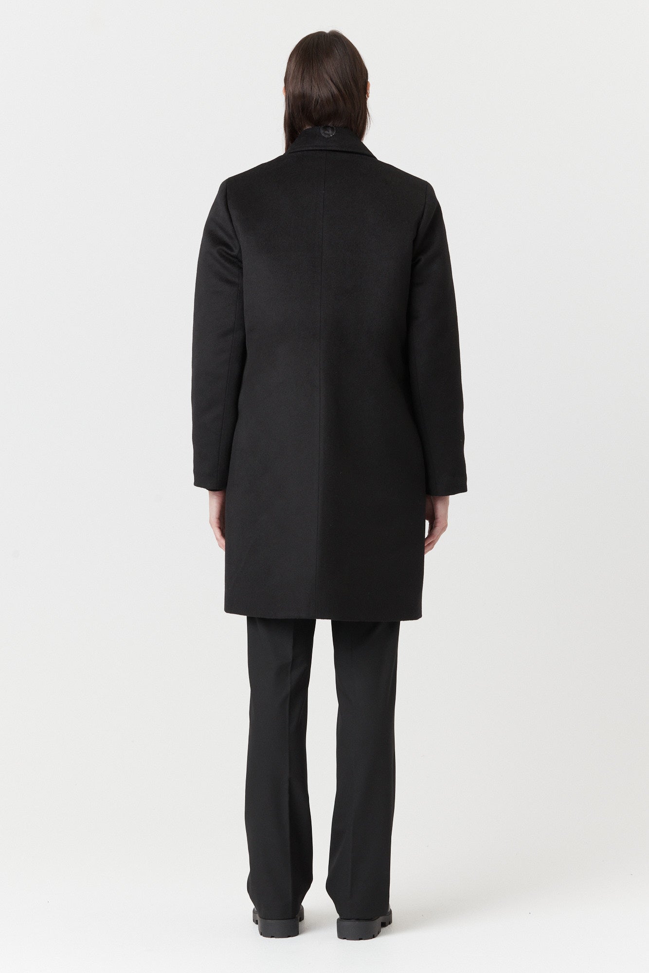 Desloups manteau d'hiver femme veston en 100% laine et doublé