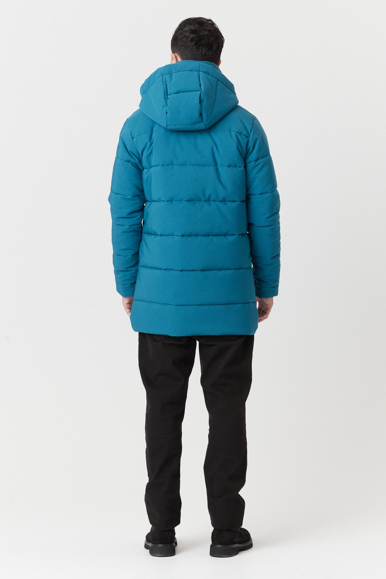 Desloups men's parka with detachable hood in 250g Isosoft