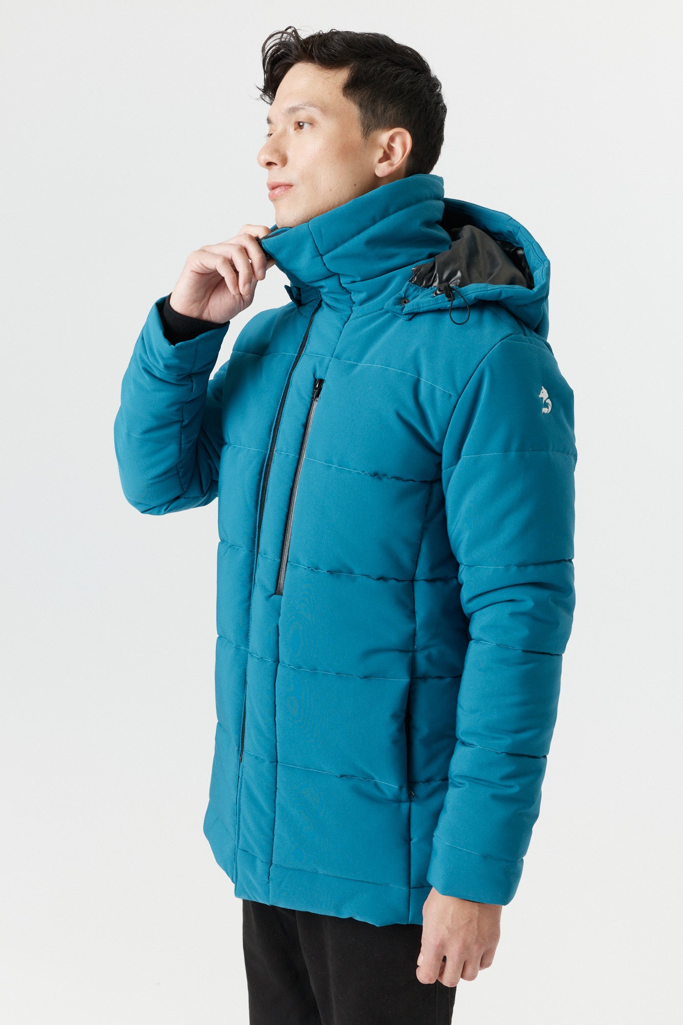 Desloups men's parka with detachable hood in 250g Isosoft