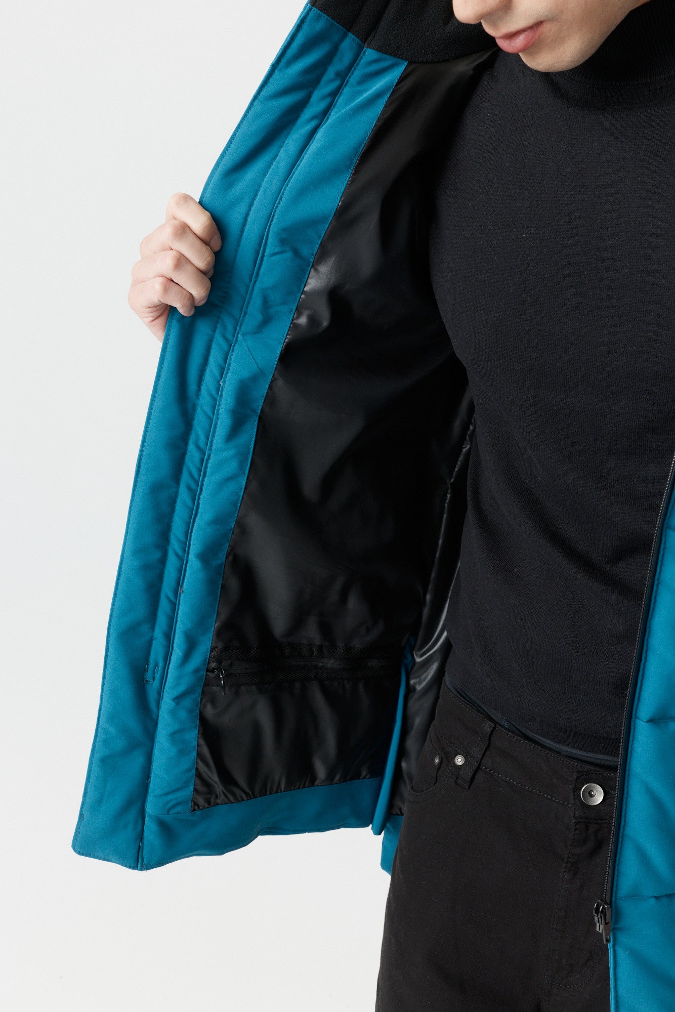 Desloups men's parka with detachable hood in 250g Isosoft