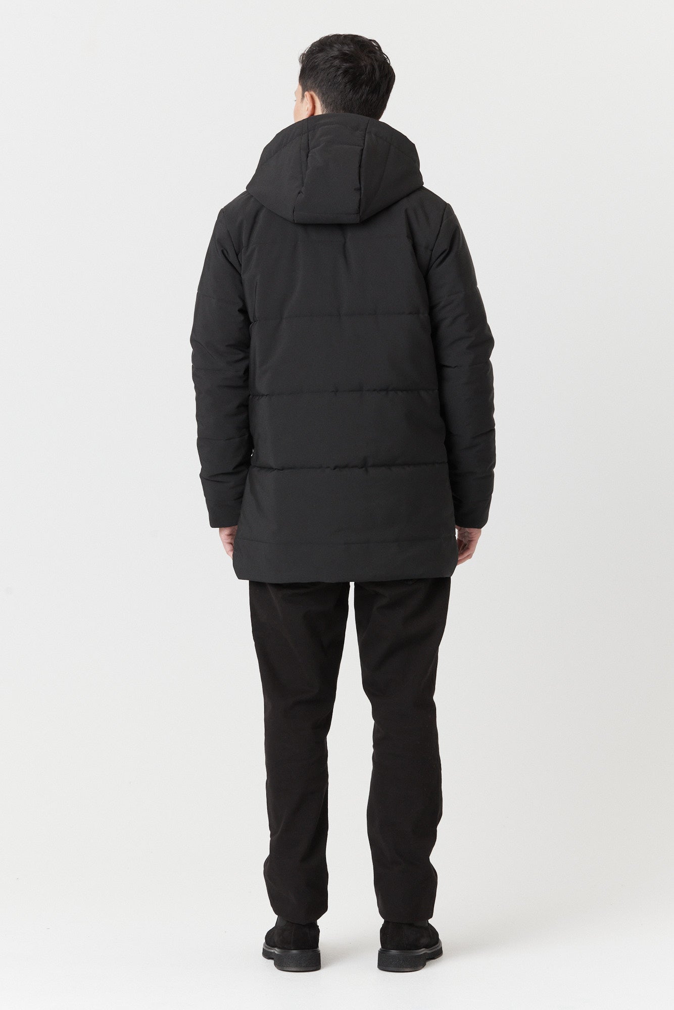 Desloups men's parka with detachable hood in 250g Isosoft