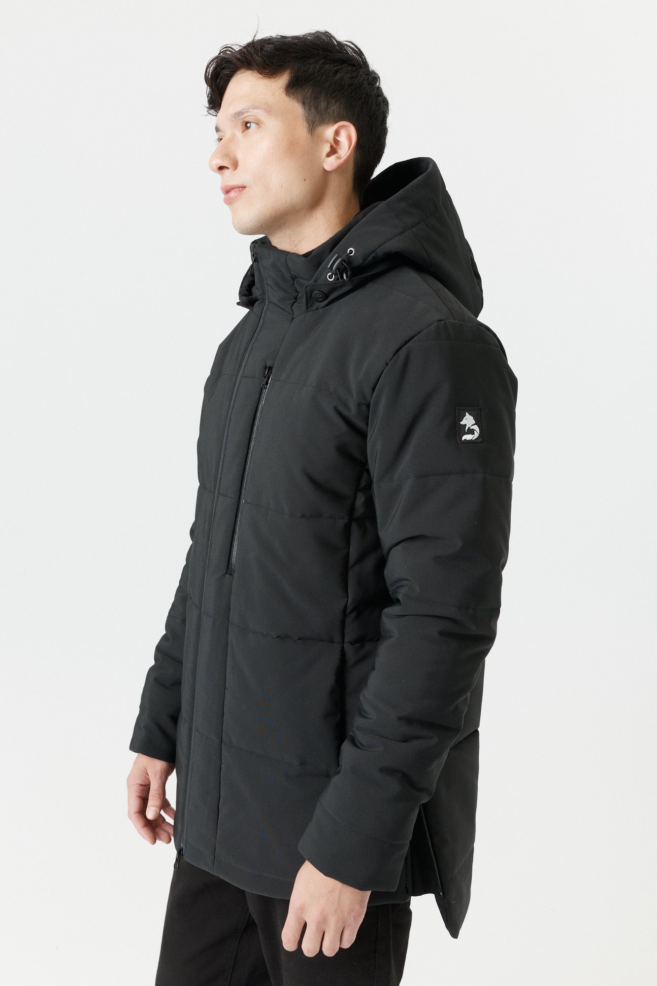 Desloups men's parka with detachable hood in 250g Isosoft