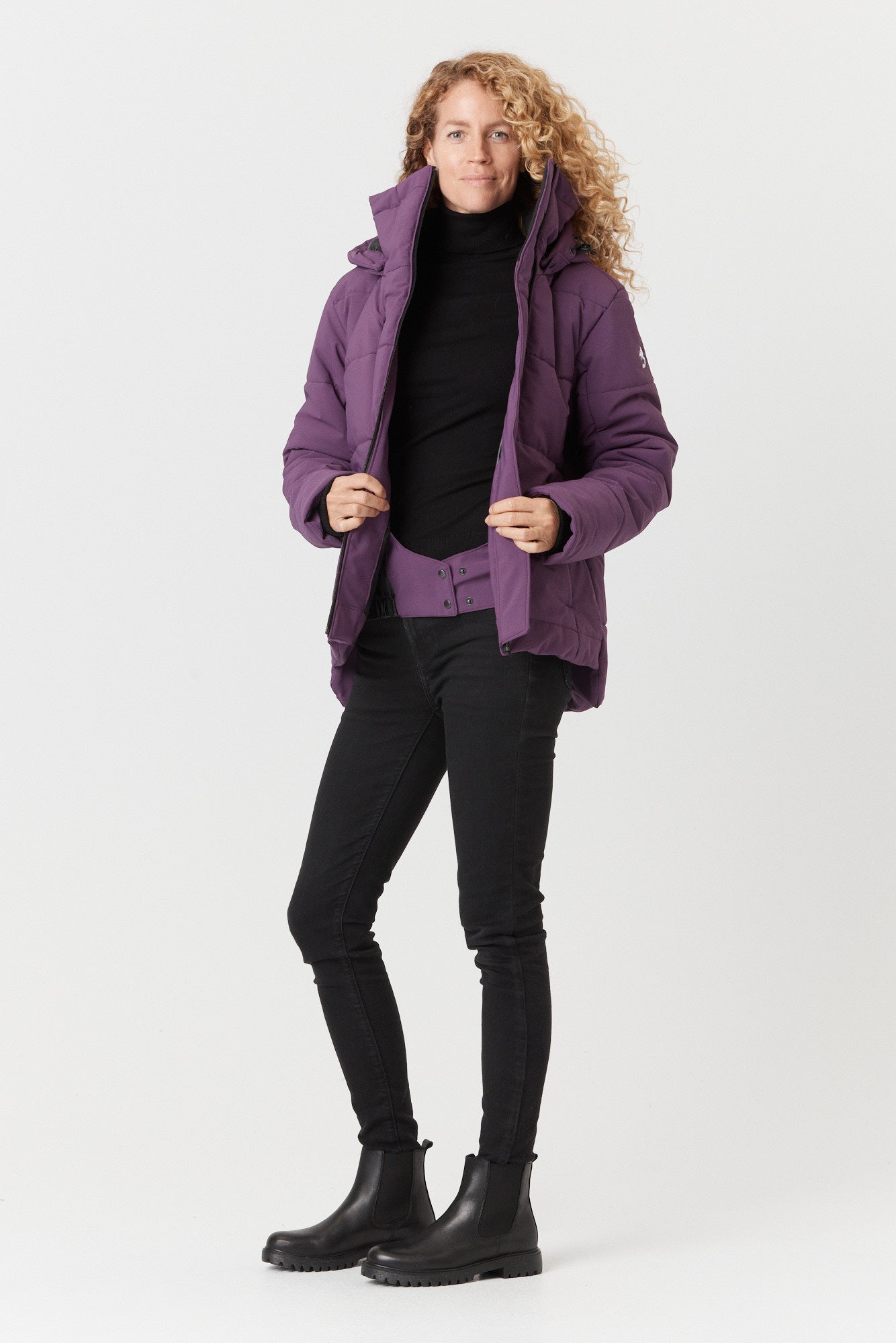 Desloups parka ski actif femme en Isosoft 250g