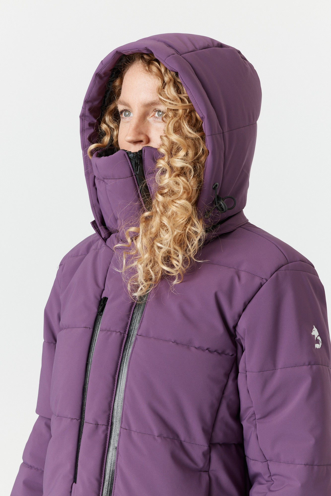 Desloups parka ski actif femme en Isosoft 250g