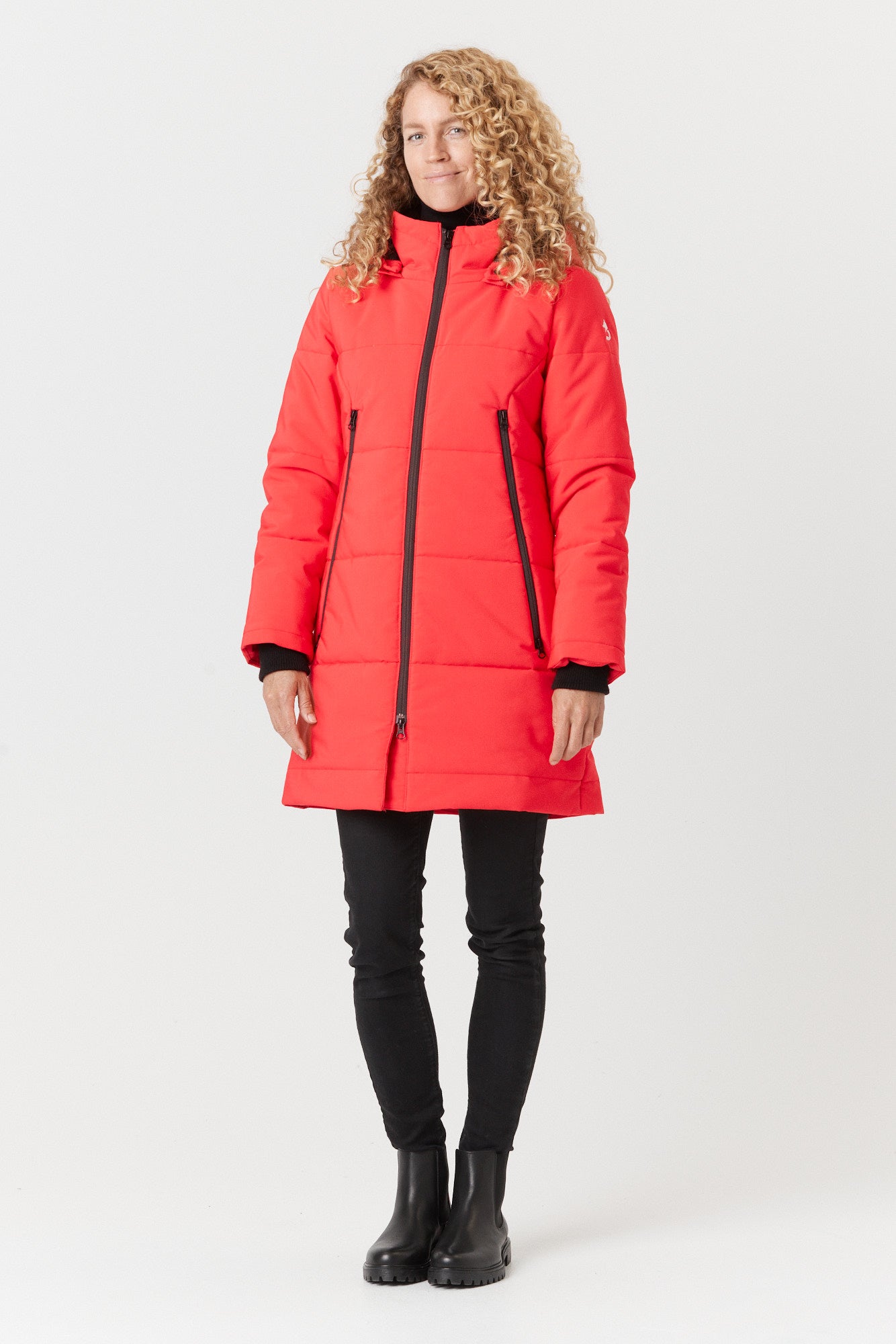 Desloups parka mi-long femme semi-ajusté en Isosoft 250g