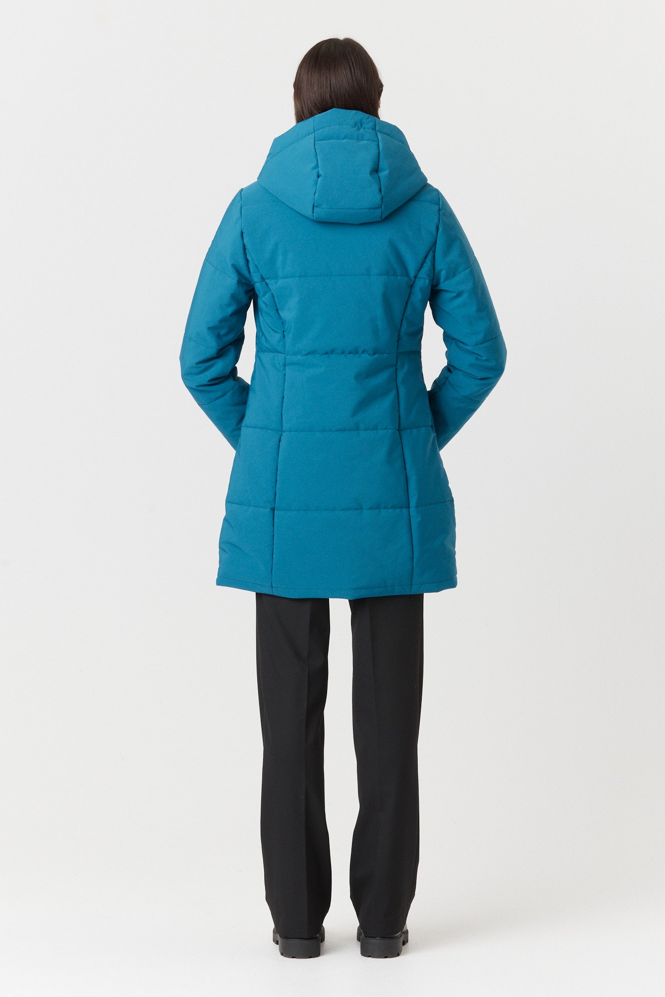 Desloups parka mi-long femme semi-ajusté en Isosoft 250g