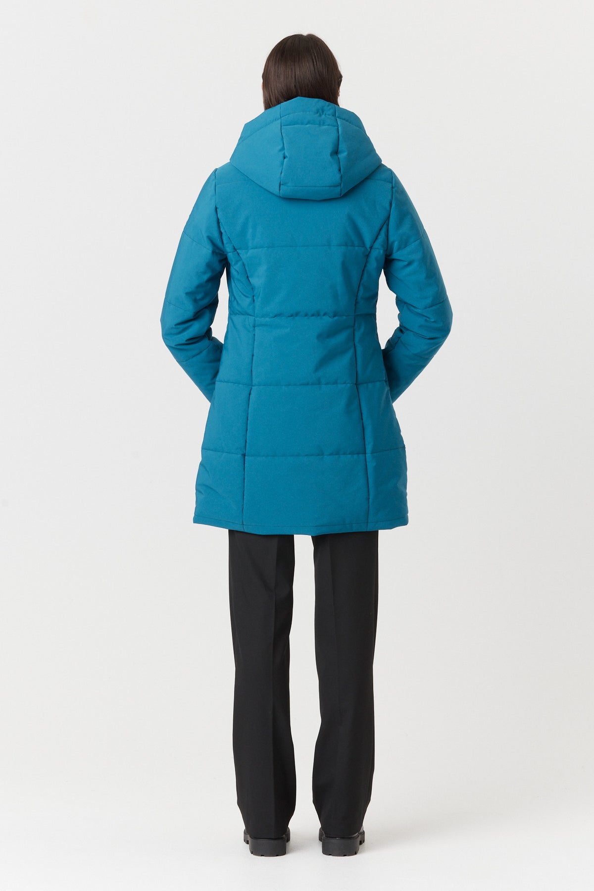 Manteau d’hiver mi-long semi ajusté femme Isosoft 250g – Desloups Pré-vente #IDLF-107