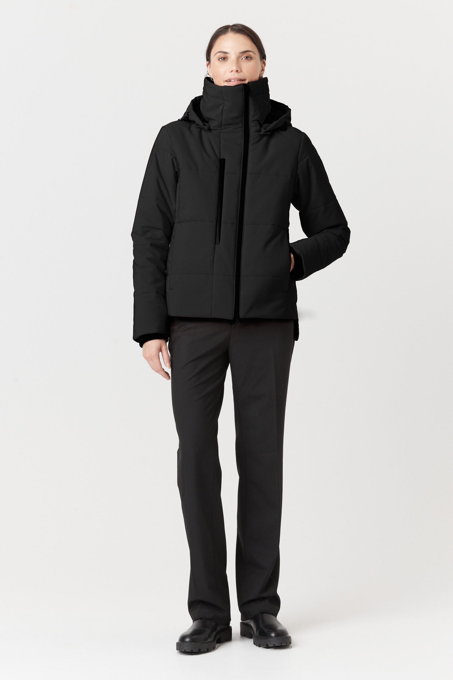 Desloups women's active ski parka in Isosoft 250g