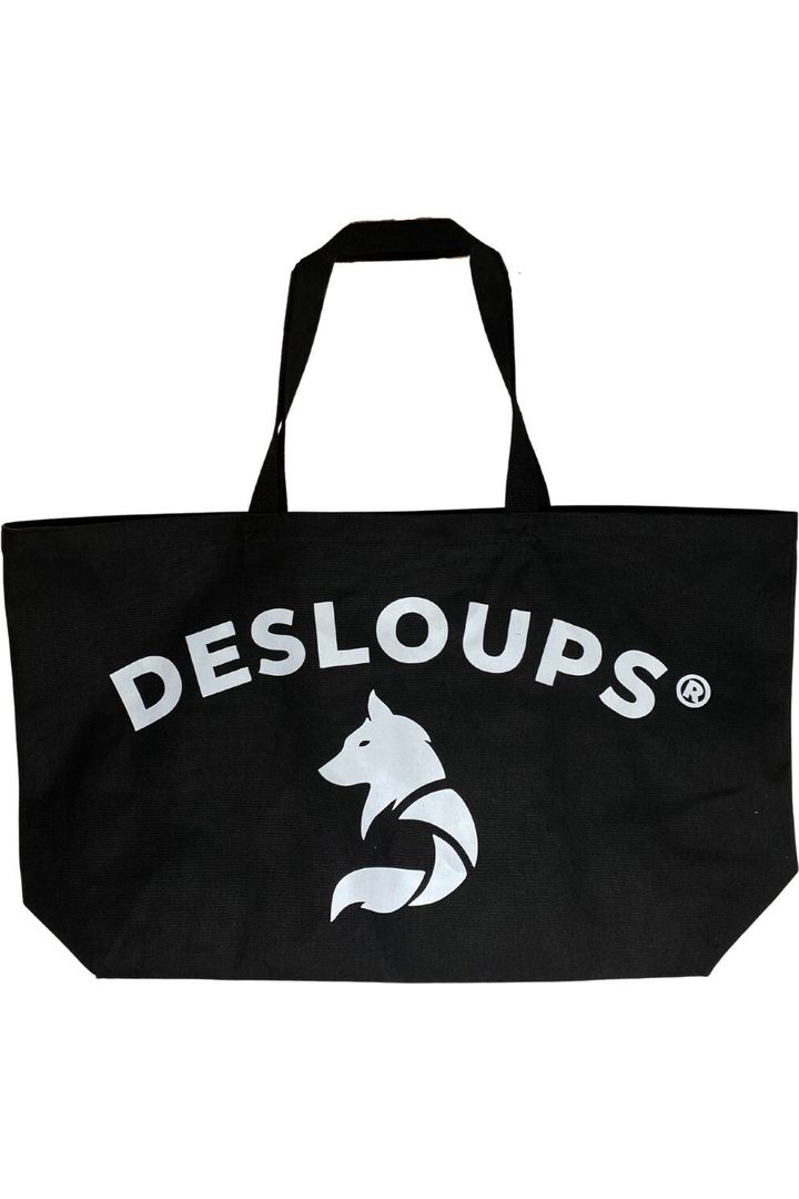 Very large logo pea bag - Black