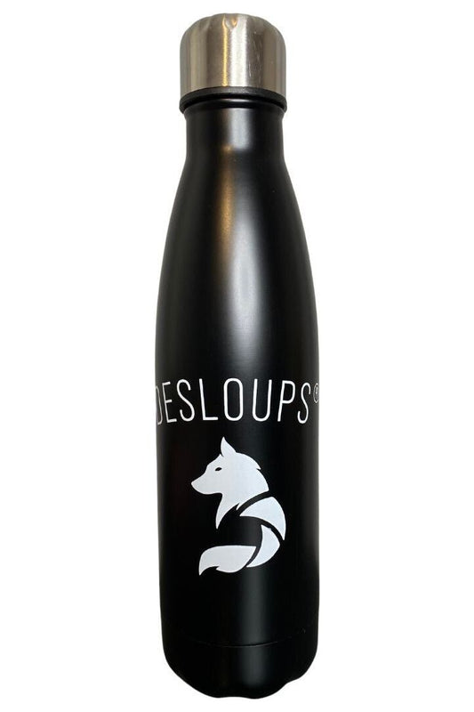 Desloups Bouteille isolante logo - Noir