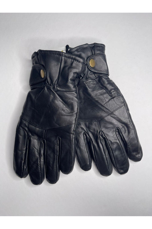 Gloves for men 100% leather - Black