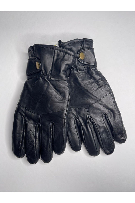 Gants pour homme 100% cuir - Noir