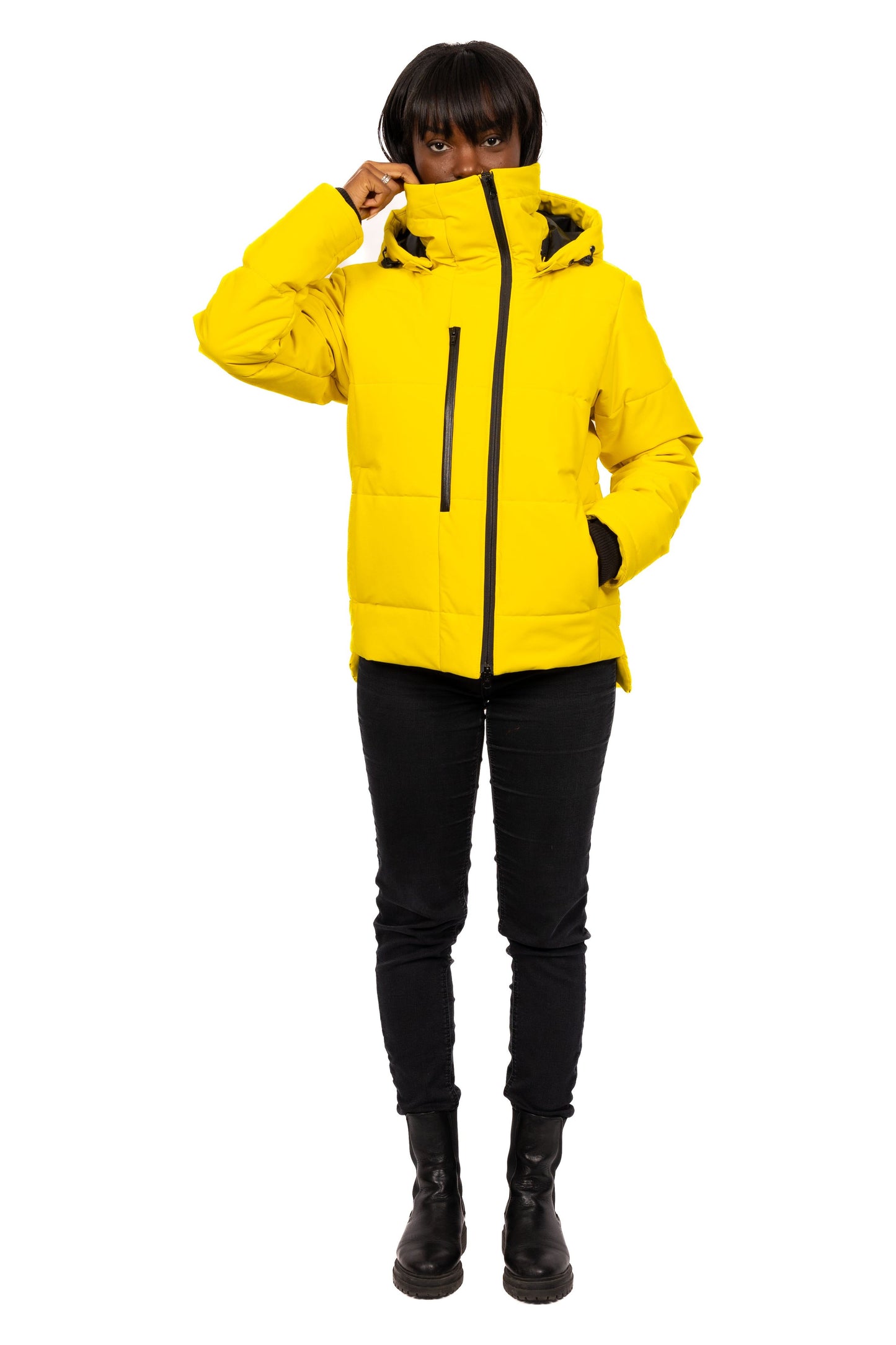 Desloups women's active ski parka in Isosoft 250g 