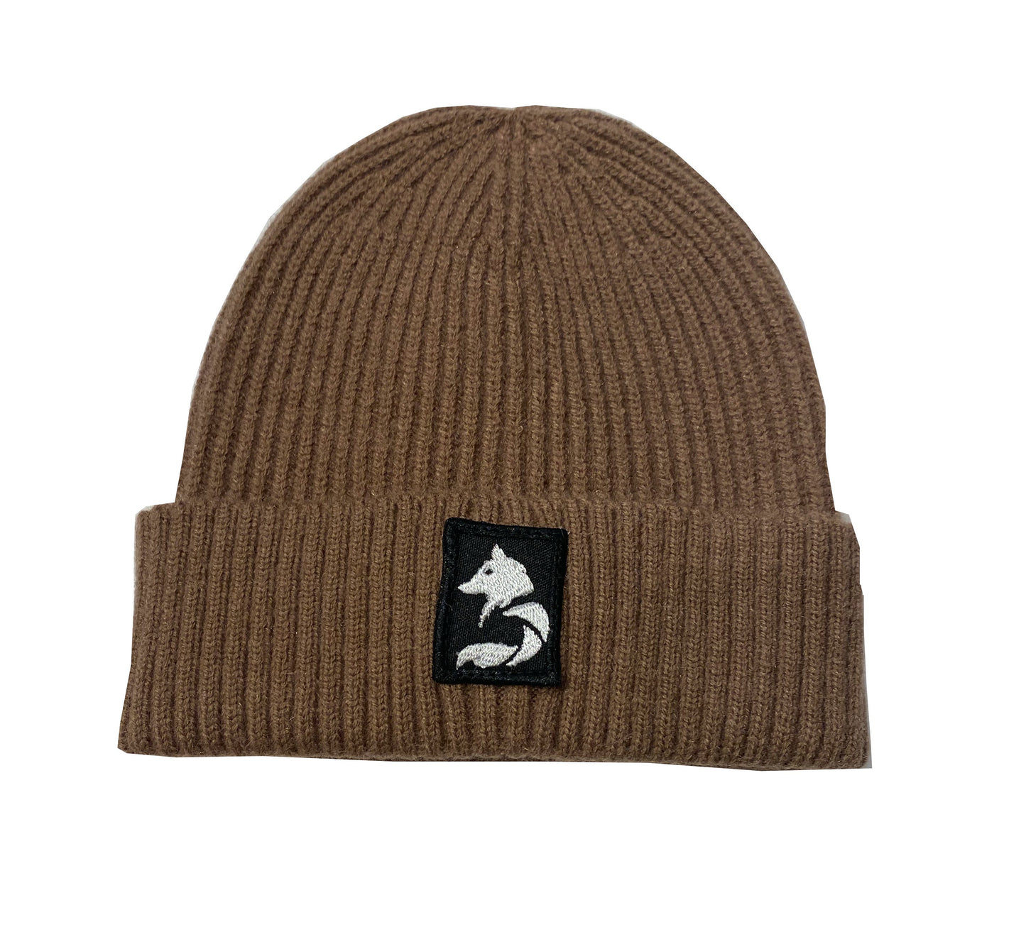 Mixed brimmed beanie