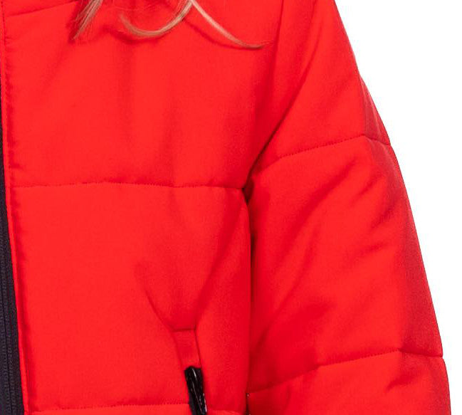 Desloups mid-length women's parka fitted in Isosoft 250g