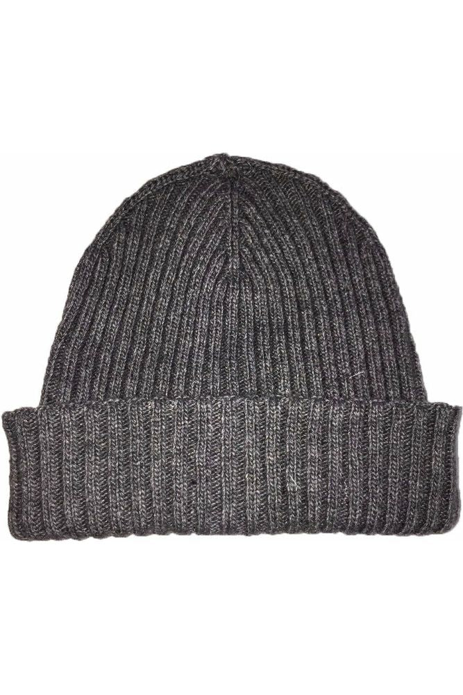 Mixed roll-up beanie