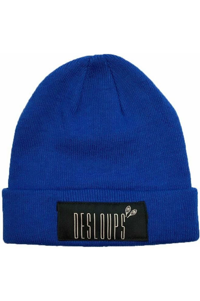 Brimmed beanie with DESLOUPS logo