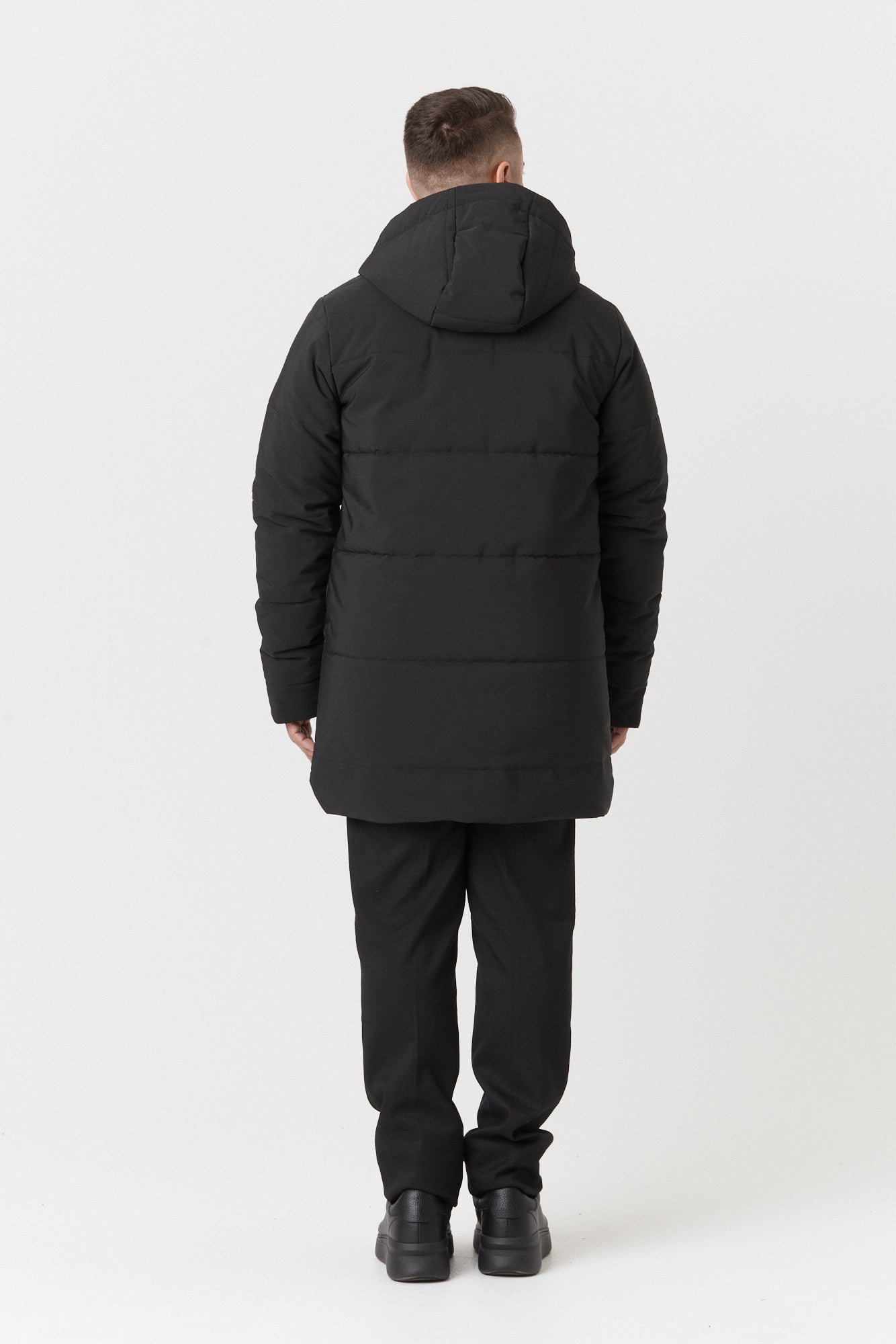Desloups men's parka with detachable hood in 250g Isosoft