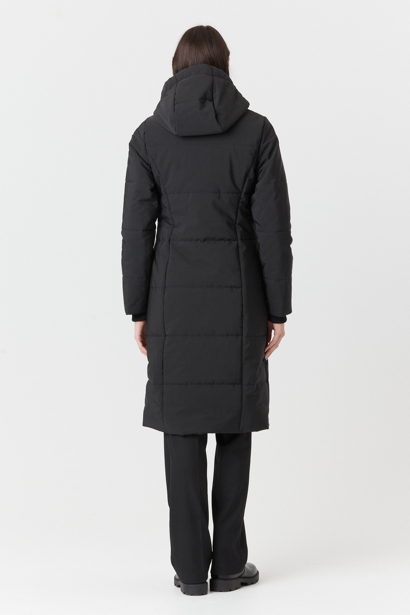 Desloups parka très long femme semi-ajusté en Isosoft 250g