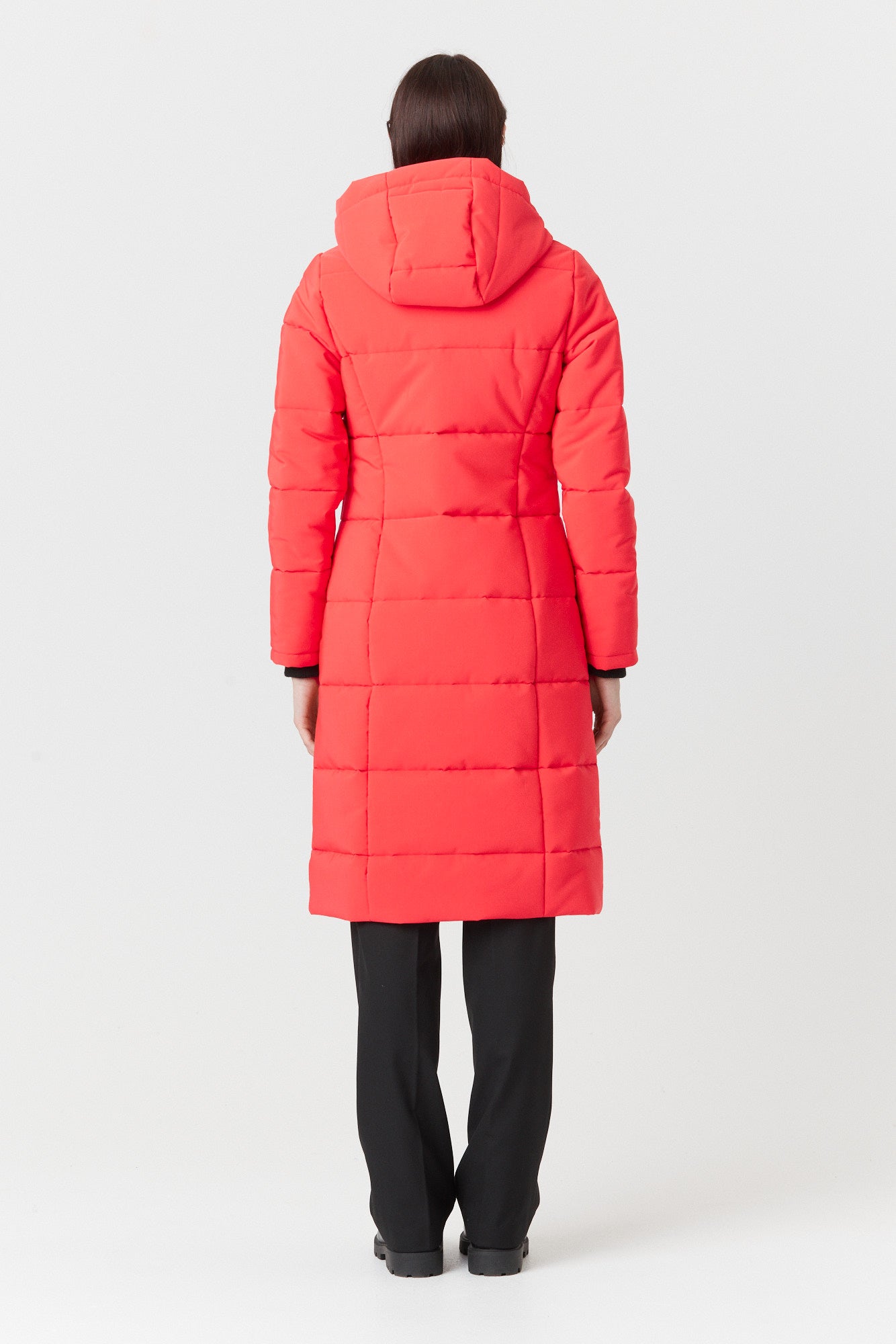Desloups parka très long femme semi-ajusté en Isosoft 250g