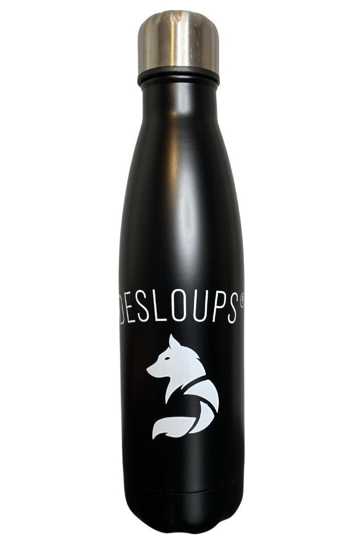 Desloups Logo insulated bottle - Black