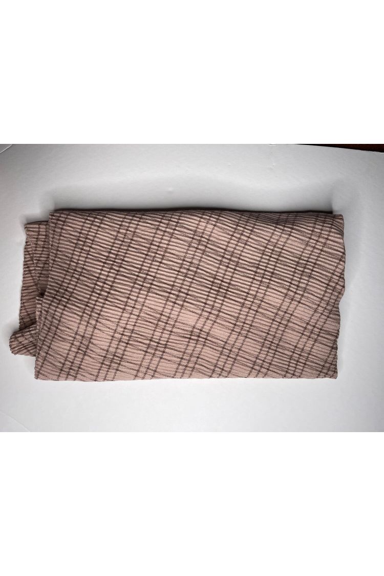 Large, very soft checked scarf