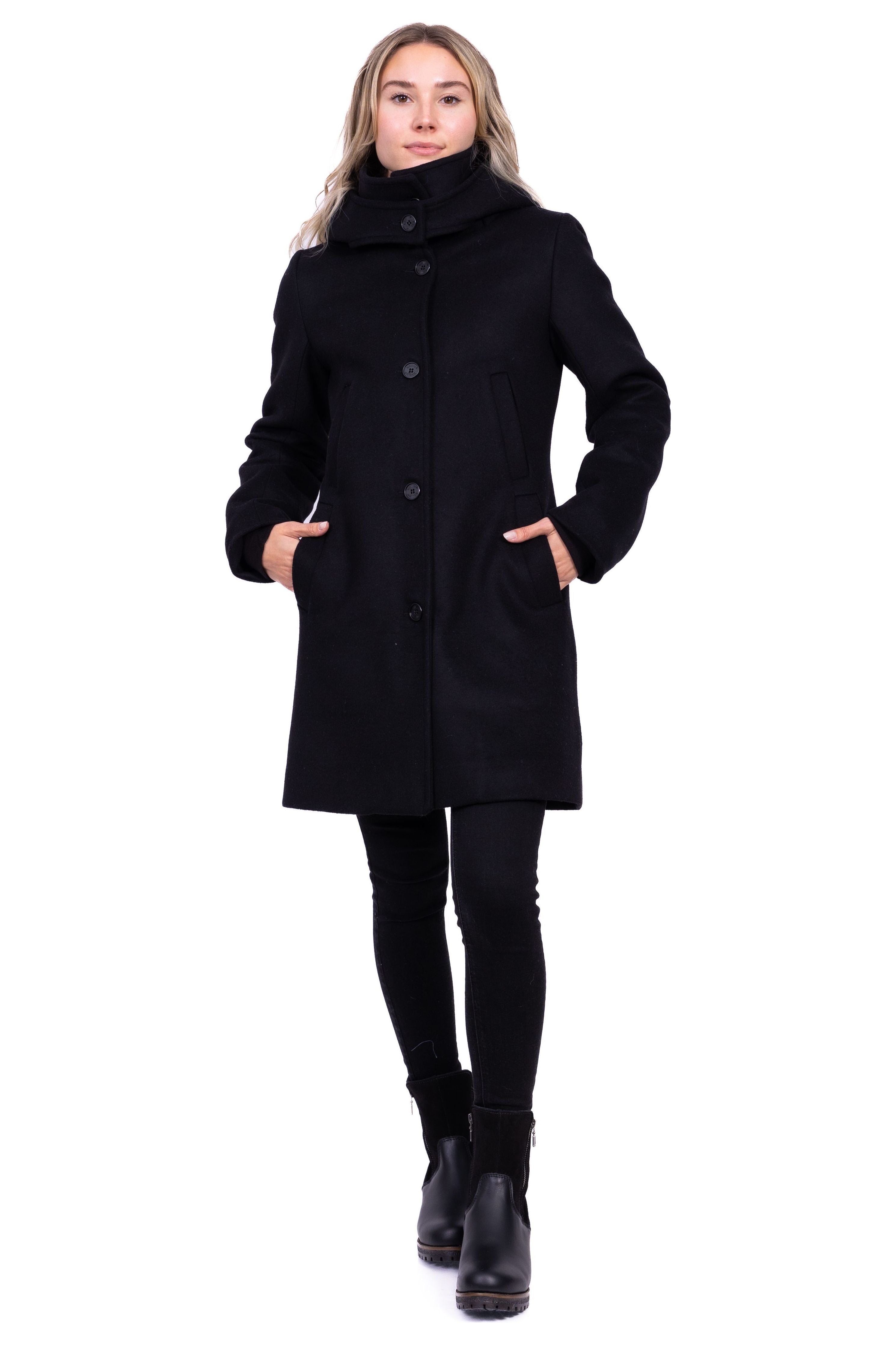 Fitted winter coat hotsell