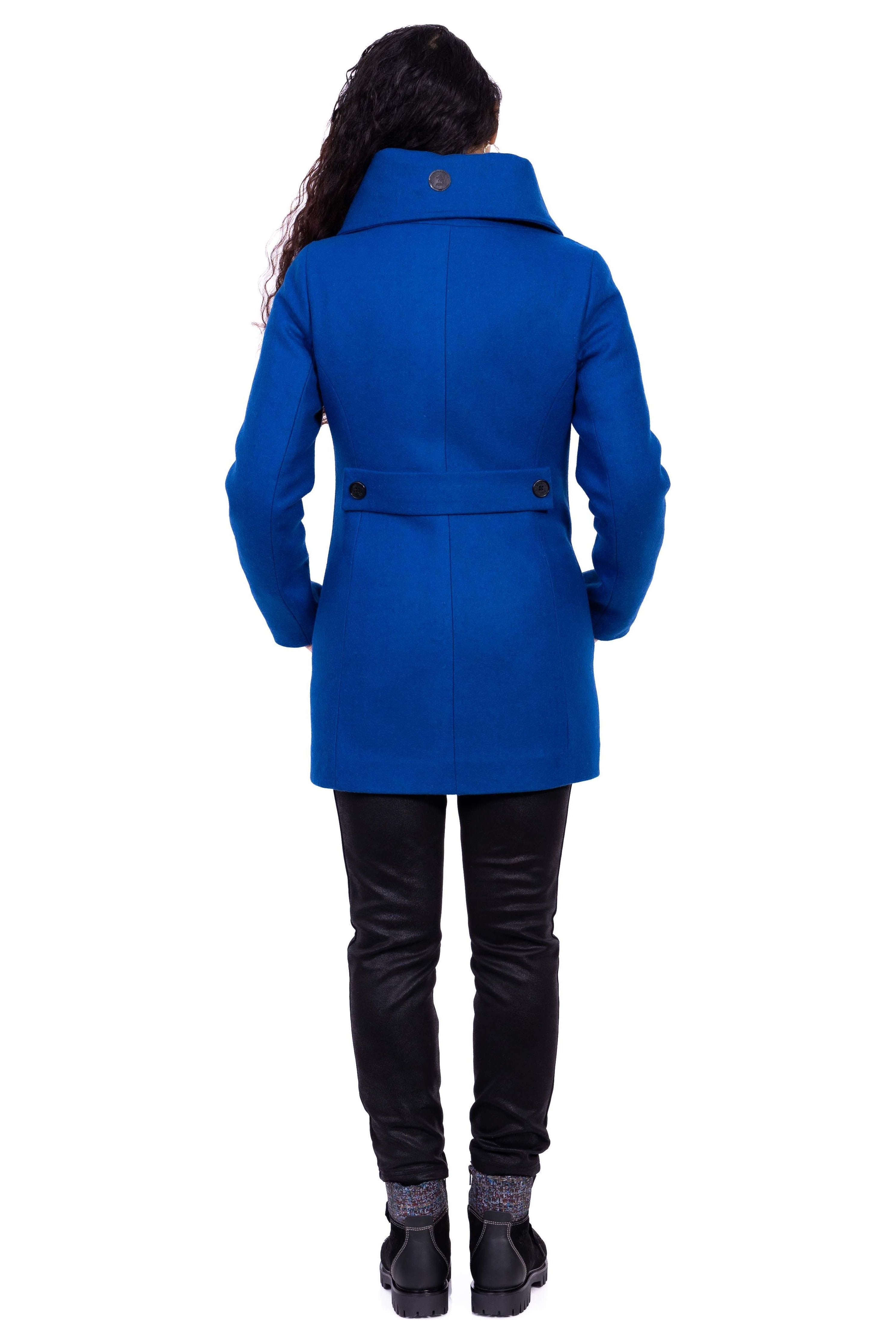 Pure wool winter coats for womens best sale