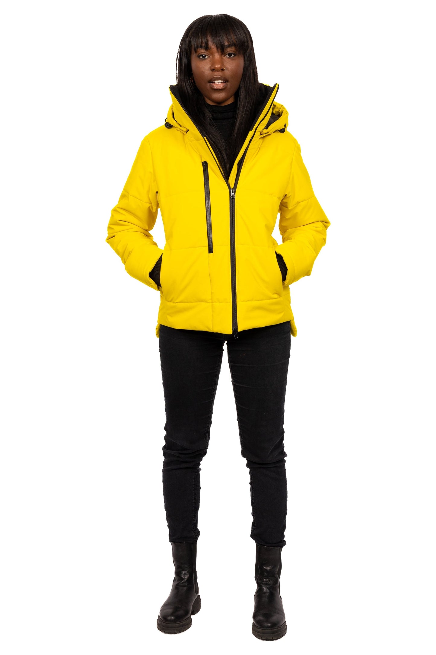 Desloups women's active ski parka in Isosoft 250g 