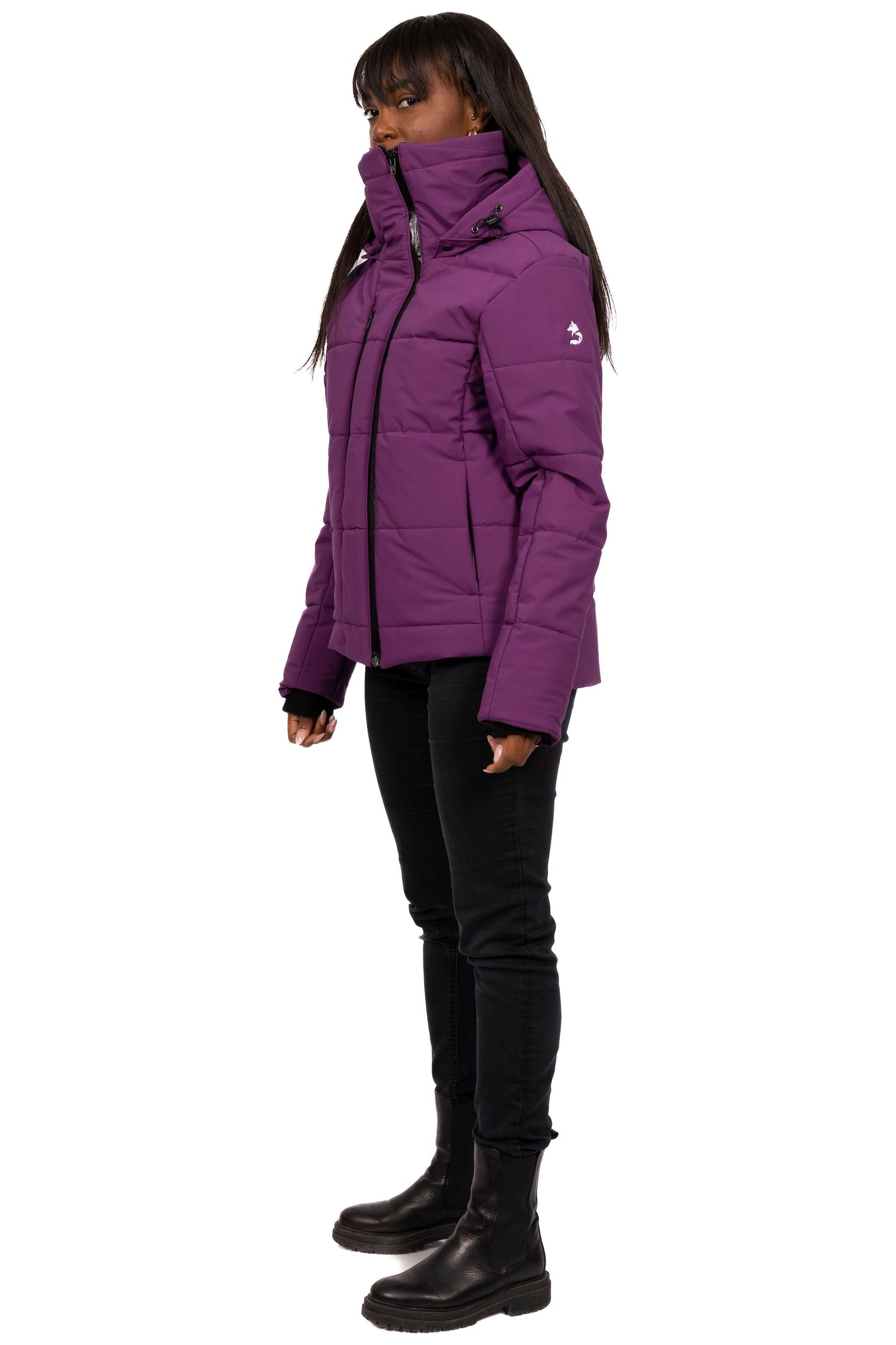 Desloups women's active ski parka in Isosoft 250g 