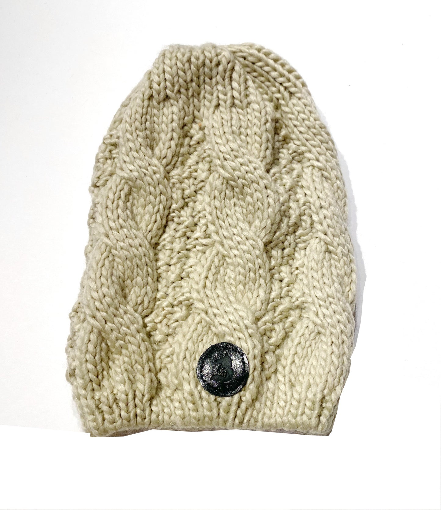 Mixed brimmed beanie